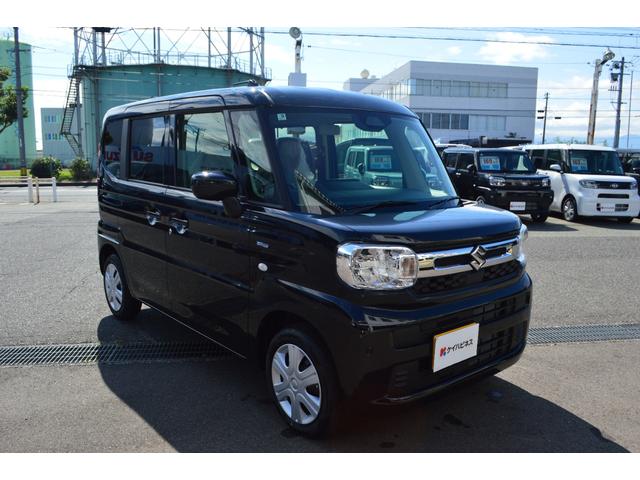 スペーシア ハイブリッドX 4WD 届出済未使用車 両側電動スライドドア スマートキー(4枚目)