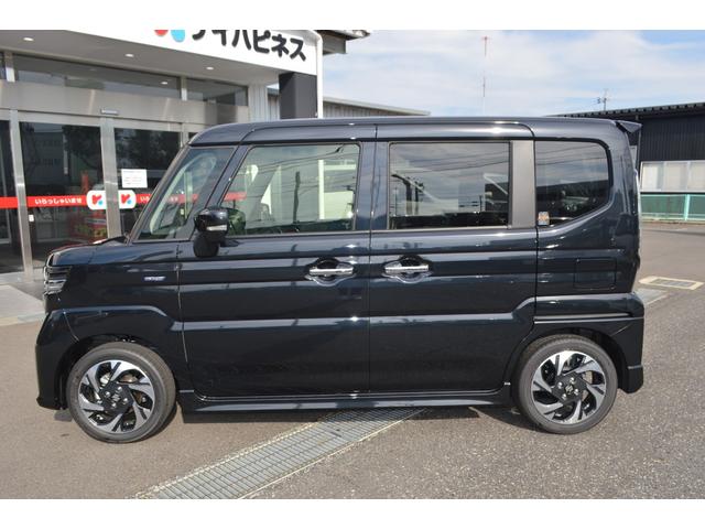 スペーシアカスタム ハイブリッドXS 4WD 届出済未使用車 全方位ナビ 両側電動スライドドア(6枚目)