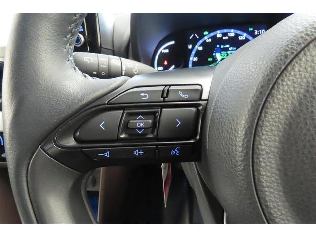 ヤリスクロス ハイブリッドZ 衝突被害軽減システム フルセグ メモリーナビ DVD再生 バックカメラ ETC ドラレコ LEDヘッドランプ スマートキー オートクルーズコントロール ハイブリッド 盗難防止装置(14枚目)