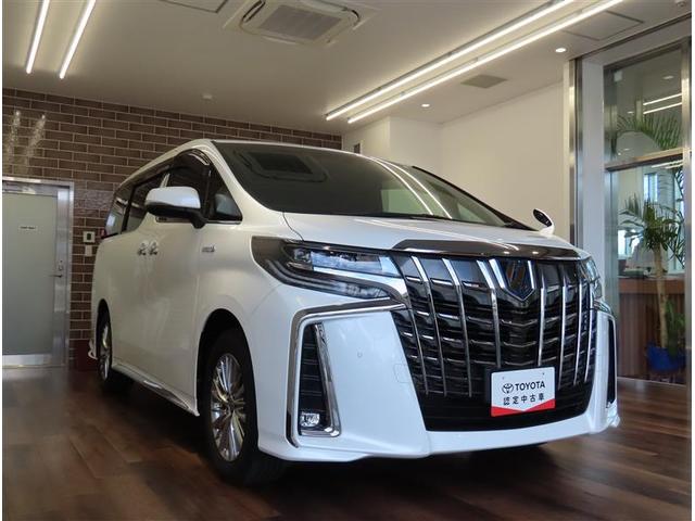 アルファードハイブリッド S タイプゴールド サンルーフ 4WD 衝突被害軽減システム フルセグ メモリーナビ DVD再生 バックカメラ ETC ドラレコ 両側電動スライド 乗車定員7人 LEDヘッドランプ スマートキー ハイブリッド 3列シート(3枚目)