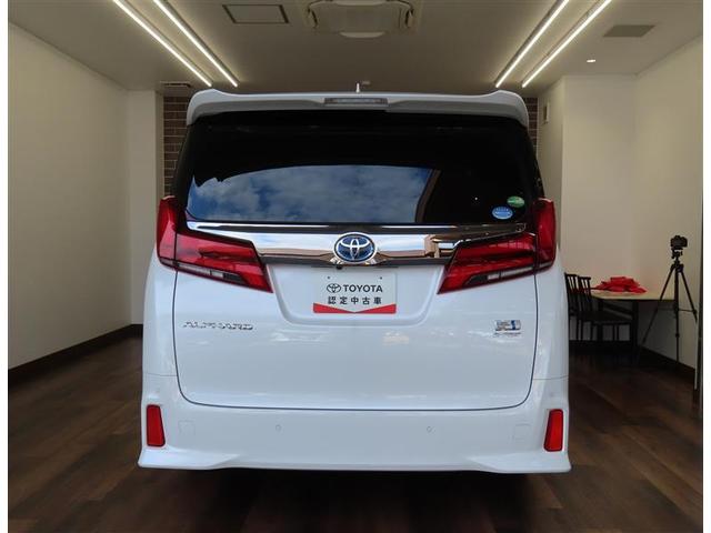 アルファードハイブリッド S タイプゴールド サンルーフ 4WD 衝突被害軽減システム フルセグ メモリーナビ DVD再生 バックカメラ ETC ドラレコ 両側電動スライド 乗車定員7人 LEDヘッドランプ スマートキー ハイブリッド 3列シート(5枚目)