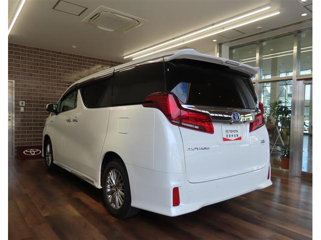 アルファードハイブリッド S タイプゴールド サンルーフ 4WD 衝突被害軽減システム フルセグ メモリーナビ DVD再生 バックカメラ ETC ドラレコ 両側電動スライド 乗車定員7人 LEDヘッドランプ スマートキー ハイブリッド 3列シート(6枚目)