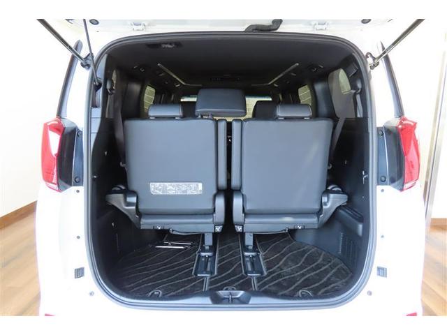 アルファードハイブリッド S タイプゴールド サンルーフ 4WD 衝突被害軽減システム フルセグ メモリーナビ DVD再生 バックカメラ ETC ドラレコ 両側電動スライド 乗車定員7人 LEDヘッドランプ スマートキー ハイブリッド 3列シート(8枚目)