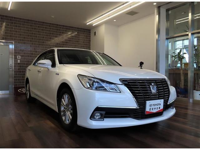 クラウンハイブリッド ロイヤルサルーン フルセグ HDDナビ DVD再生 バックカメラ ETC HIDヘッドライト スマートキー オートクルーズコントロール ハイブリッド(3枚目)