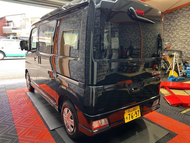 アトレー ＲＳ　軽キャン　車中泊仕様　ベッドキット　１２Ｖクーラー　４０９６Ｗｈサブバッテリー　インバーター　走行充電　天井遮熱＆断熱　ＬＥＤ照明　前後ドラレコ　外部電源　脱着式テーブル　オレンジアベニューデモカー（17枚目）