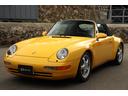 ９１１カレラ　カブリオレ　正規ディーラー車　スピードイエロー　整備記録簿付き　後期モデル　ヴァリオラムエンジン　幌張替え済み　純正アルミホイール　ブラックレザーシート(7枚目)