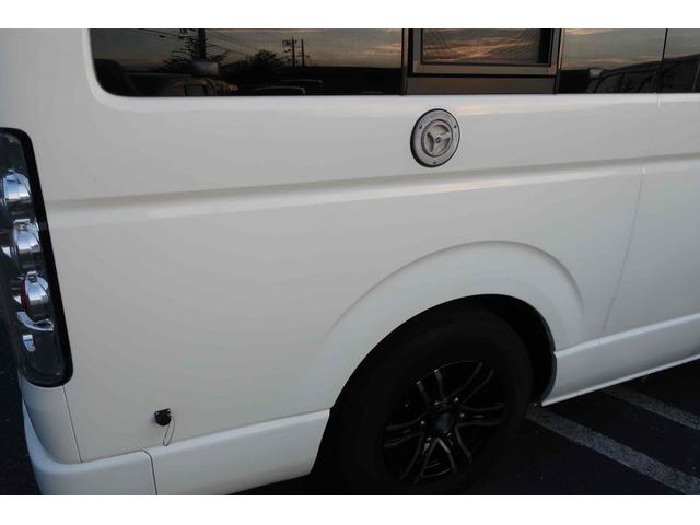 ハイエースバン SロングDX ワイド スーパーロング ハイルーフ キャンピングカー ETC バックカメラ ナビ ソーラー FFヒーター ツインサブバッテリー 外部100V 冷蔵庫 走行充電 電子レンジ(52枚目)