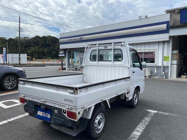サンバートラック ＴＢ　４ＷＤ　５ＭＴ　エアコン　パワステ　運転席エアバッグ（3枚目）