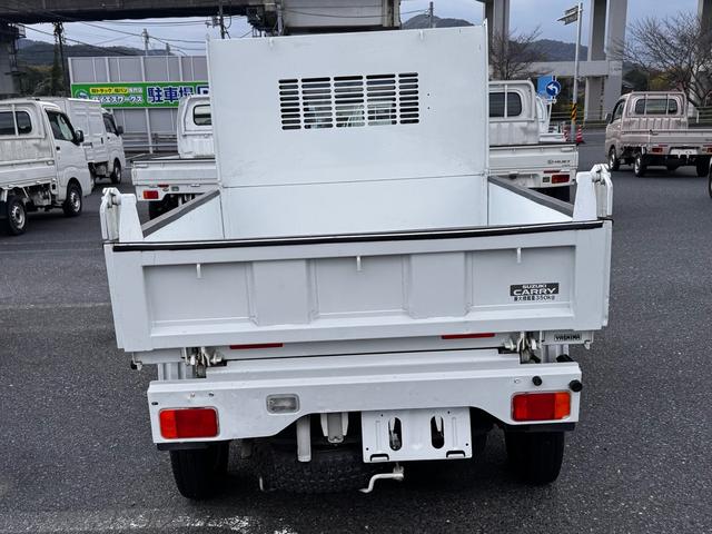 キャリイトラック 頑丈ダンプ　マニュアルエアコン　ＰＳ　４ＷＤ　ミッション　ダンプ（3枚目）