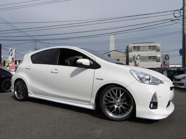 S新品エアロ車高調17インチLEDヘッドライトLEDフォグ(3枚目)