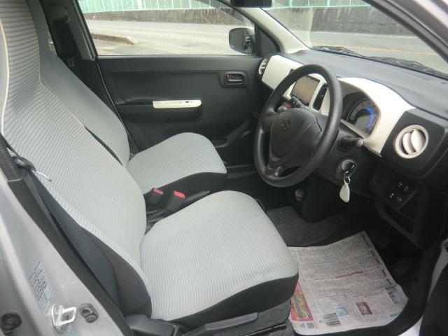 アルト Ｓ　ブレーキサポート　アイドリングストップ　ＳＤナビＴＶ　バックカメラ　ＥＴＣ　シートヒーター　プライバシーガラス　リアセンサー　キーレス（10枚目）