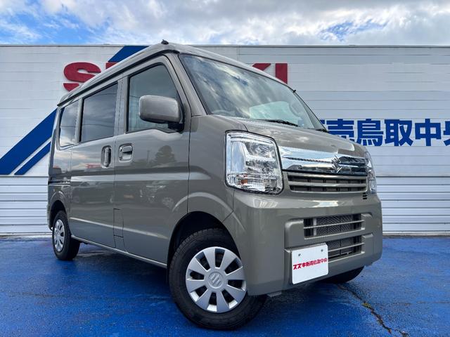エブリイ ジョインターボ　登録済届出済未使用車・セーフティーサポート・４ＷＤ・ターボ・純正ディスプレイオーディオ・Ｂカメラ・シートヒーター・スマートキー・ＬＥＤヘッドライト・オートライト・オートハイビーム・クリアランスソナー（2枚目）
