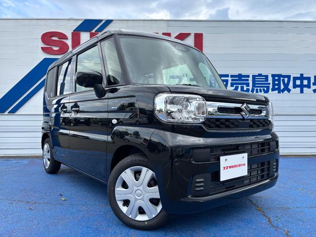 スペーシア ハイブリッドＸ　登録済届出済未使用車・セーフティーサポート・４ＷＤ・９インチフルセグナビ・全方位カメラ・ＬＥＤヘッドライト・サーキュレーター・両側電動スライド・シートヒーター・オットマン・クリアランスソナー・（2枚目）
