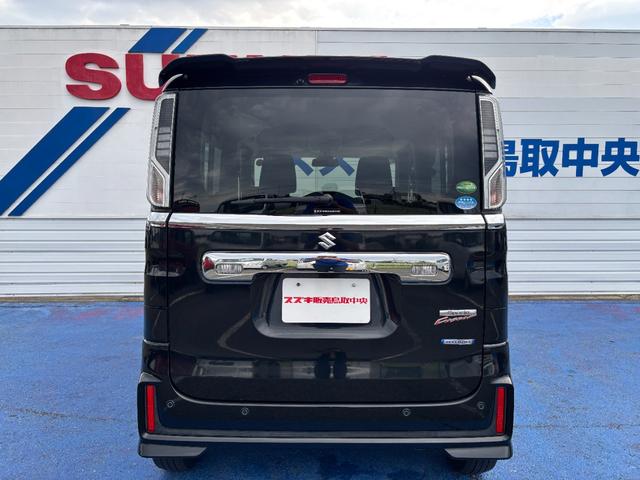 スペーシアカスタム ハイブリッドGS ワンオーナー・禁煙車・セーフティーサポート・LEDヘッドライト・LEDフォグ・電動スライドドア・純正アルミホイール・オートエアコン・オートハイビーム・クリアランスソナー・シートヒーターマット・バイザー(4枚目)