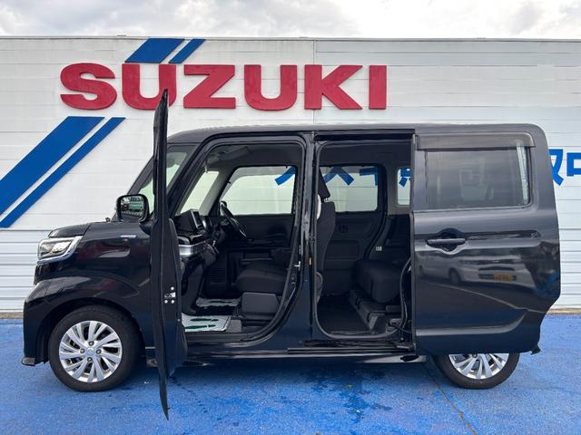 スペーシアカスタム ハイブリッドGS ワンオーナー・禁煙車・セーフティーサポート・LEDヘッドライト・LEDフォグ・電動スライドドア・純正アルミホイール・オートエアコン・オートハイビーム・クリアランスソナー・シートヒーターマット・バイザー(7枚目)