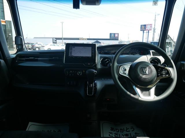 N-BOXカスタム G・Lホンダセンシング Honda認定中古車 ナビ Bluetooth バックカメラ 両側電動スライドドア ETC 前後ドライブレコーダー フロアマット パーキングセンサー スマートキー(6枚目)