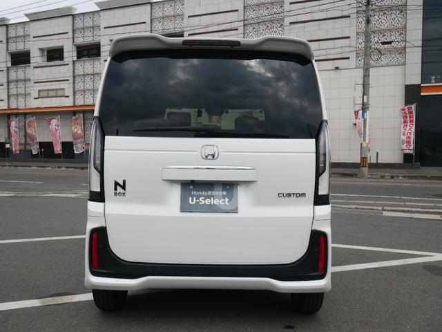 N-BOXカスタム ベースグレード Honda認定中古車 ナビ Bluetooth バックカメラ 両側電動スライドドア ETC 前後ドライブレコーダー フロアマット オートエアコン スマートキー(5枚目)