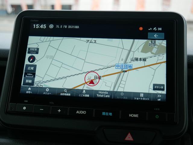 N-BOXカスタム ベースグレード Honda認定中古車 ナビ Bluetooth バックカメラ 両側電動スライドドア ETC 前後ドライブレコーダー フロアマット オートエアコン スマートキー(8枚目)
