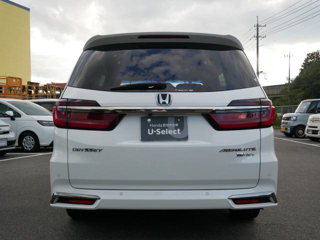 オデッセイハイブリッド ｅ：ＨＥＶアブソルート・ＥＸ　Ｈｏｎｄａ認定中古車　ナビ　Ｂｌｕｅｔｏｏｔｈｅ　マルチビューカメラ　運転席＆助手席シートヒーター　前後ドライブレコーダー　ＥＴＣ２．０　全ドアパワーウィンドウ　フロアマット　電動Ｒゲート　両側ＰＳＤ（5枚目）