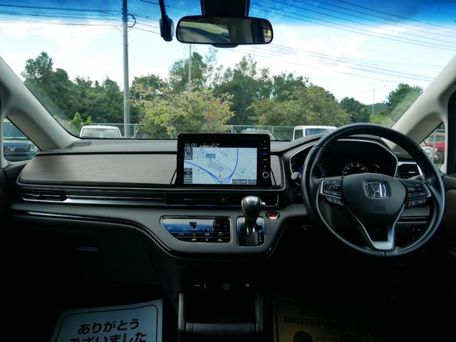 オデッセイハイブリッド ｅ：ＨＥＶアブソルート・ＥＸ　Ｈｏｎｄａ認定中古車　ナビ　Ｂｌｕｅｔｏｏｔｈｅ　マルチビューカメラ　運転席＆助手席シートヒーター　前後ドライブレコーダー　ＥＴＣ２．０　全ドアパワーウィンドウ　フロアマット　電動Ｒゲート　両側ＰＳＤ（6枚目）