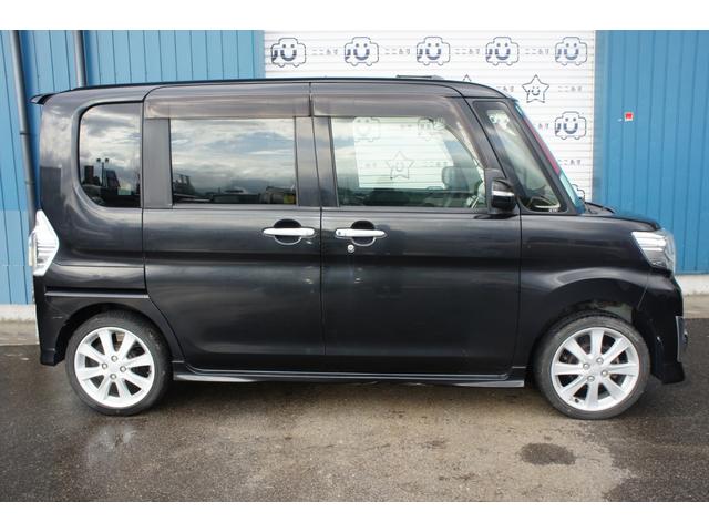 タント カスタムＸ　ＳＡ　Ｂｌｕｅｔｏｏｔｈ　ＣＤ　ＤＶＤ　ＴＶ　ラジオ　ナビ　ＥＴＣ　エアコン　パワーステアリング　パワーウィンドウ　運転席エアバッグ　助手席エアバッグ　ＡＢＳ　盗難防止システム　衝突安全ボディ　修復歴無し（4枚目）