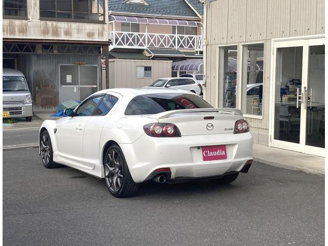 ＲＸ－８ タイプＲＳ　圧縮測定済み／ＲＳ専用ＡＷ／純正レカロレザーシート／６ＭＴ／革巻きステアリング／ビルトインＥＴＣ／ＨＩＤオートライト／純正マフラー（8枚目）