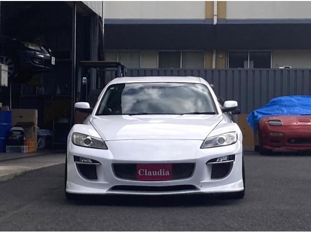 ＲＸ－８ タイプＲＳ　圧縮測定済み／純正レカロレザーシート／ＷＯＲＫ１８インチＡＷ／Ｒマジックマフラー／６ＭＴ／ＨＩＤ／カーボン調リアウイング（8枚目）