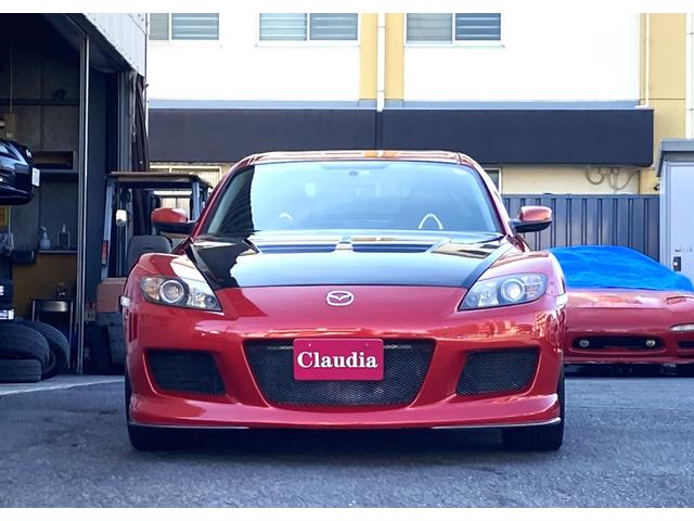 ＲＸ－８ タイプＳ　圧縮想定済み／マツダスピードＦバンパー／マツダスピードサイドステップ／マツダスピードＲバンパー／純正色全塗装／エンジン純正／（2枚目）