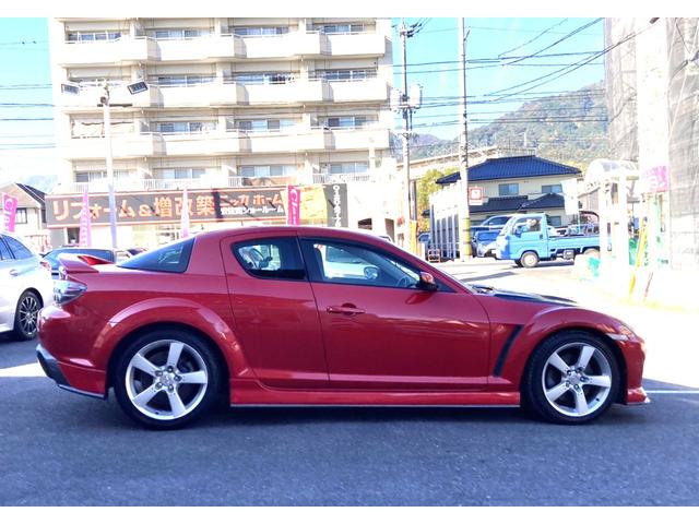ＲＸ－８ タイプＳ　圧縮想定済み／マツダスピードＦバンパー／マツダスピードサイドステップ／マツダスピードＲバンパー／純正色全塗装／エンジン純正／（7枚目）