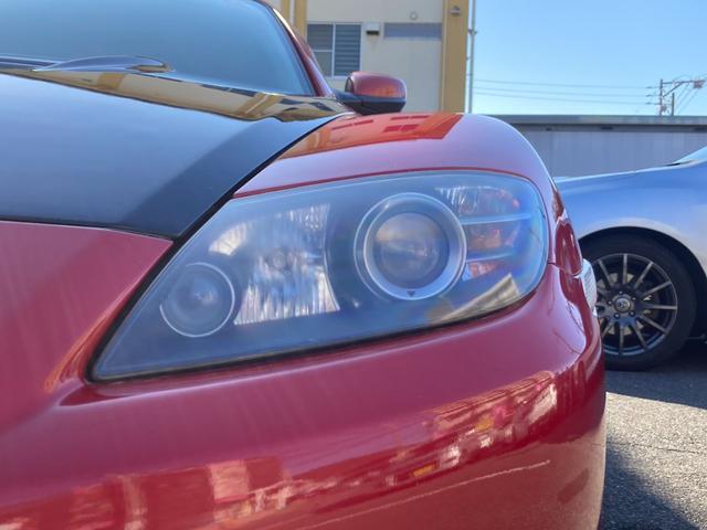 ＲＸ－８ タイプＳ　圧縮想定済み／マツダスピードＦバンパー／マツダスピードサイドステップ／マツダスピードＲバンパー／純正色全塗装／エンジン純正／（16枚目）