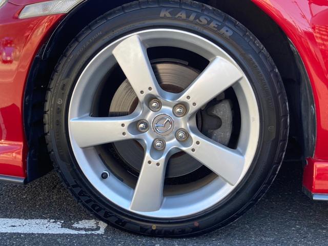 ＲＸ－８ タイプＳ　圧縮想定済み／マツダスピードＦバンパー／マツダスピードサイドステップ／マツダスピードＲバンパー／純正色全塗装／エンジン純正／（32枚目）