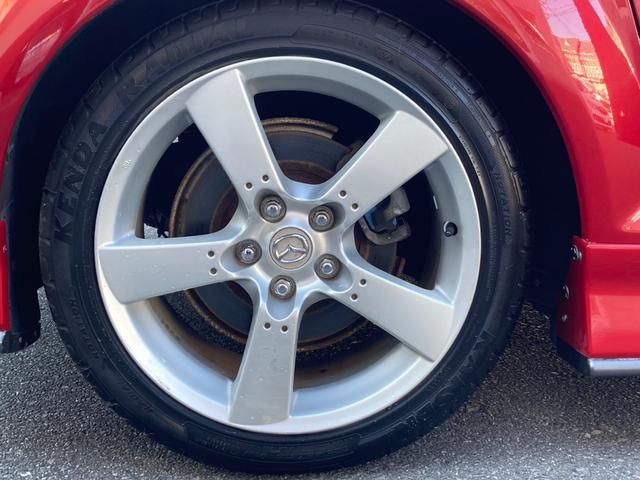 ＲＸ－８ タイプＳ　圧縮想定済み／マツダスピードＦバンパー／マツダスピードサイドステップ／マツダスピードＲバンパー／純正色全塗装／エンジン純正／（33枚目）