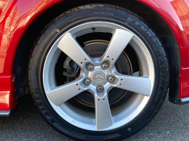 ＲＸ－８ タイプＳ　圧縮想定済み／マツダスピードＦバンパー／マツダスピードサイドステップ／マツダスピードＲバンパー／純正色全塗装／エンジン純正／（34枚目）