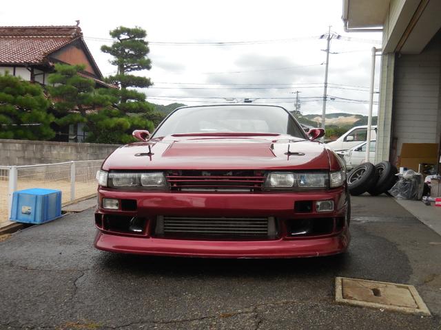 タイプＸ　シルエイティー　Ｓ１４タービン　前置きインタークーラー　ＨＫＳエキマニ　東名ハイカム　車高調　ＬＳＤ　オリジン１７．１８ホイール(2枚目)