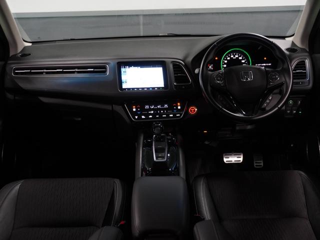 ヴェゼル ハイブリッドＺ・ホンダセンシング　ナビ　バックカメラ　前後ドライブレコーダー　ＥＴＣ　パドルシフト　アダプティブクルーズコントロール　シートヒーター　プッシュスタート　スマートキー　Ｂｌｕｅｔｏｏｔｈ　フルセグＴＶ　ＤＶＤ　ＵＳＢ接続（6枚目）