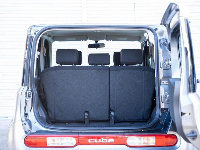 キューブ １５Ｘ　全国対応１年保証　スマートキー　プッシュスタート　ナビ　バックカメラ　Ｂｌｕｅｔｏｏｔｈ　ＥＴＣ車載器　マニュアルエアコン　電動格納ミラー　アイドリングストップ　スペアタイヤ　ＰＳ　ＰＷ（57枚目）
