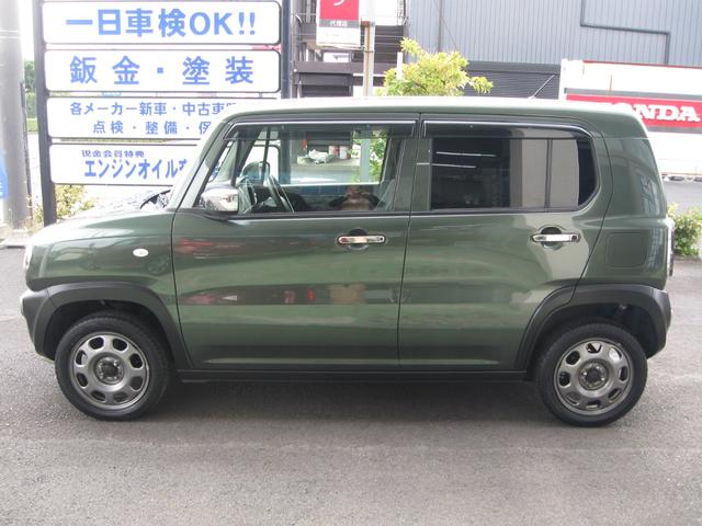 ハスラー G レーダーブレーキサポート・フルセグTV・ナビ・バックカメラ・ETC・Bluetooth・CD・DVD再生・前席シートヒーター・スマートキー・オートエアコン・電動格納ドアミラー・社外LEDヘッドライト(5枚目)