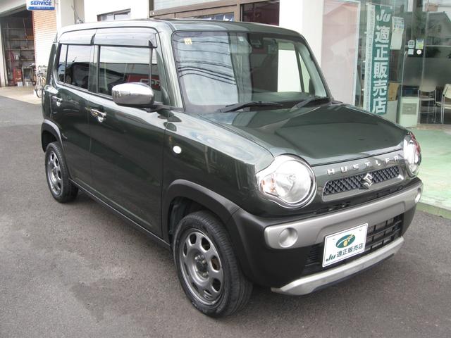 ハスラー G レーダーブレーキサポート・フルセグTV・ナビ・バックカメラ・ETC・Bluetooth・CD・DVD再生・前席シートヒーター・スマートキー・オートエアコン・電動格納ドアミラー・社外LEDヘッドライト(6枚目)