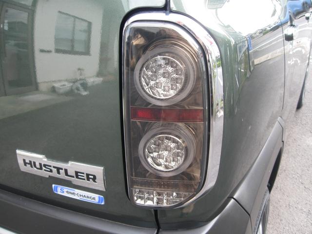 ハスラー G レーダーブレーキサポート・フルセグTV・ナビ・バックカメラ・ETC・Bluetooth・CD・DVD再生・前席シートヒーター・スマートキー・オートエアコン・電動格納ドアミラー・社外LEDヘッドライト(26枚目)