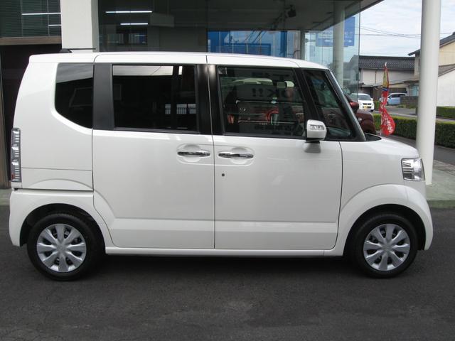 N-BOX G SSパッケージ 左右フロントシートヒーター・ヒーテッドドアミラー・スマートキー・TV・ナビ・バックカメラ・Bluetooth・ETC・左パワースライドドア・両側イージードアクローザー・横滑り防止・電動格納ドアミラー(4枚目)