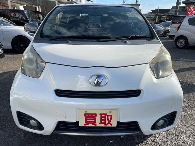 ｉＱ １３０Ｇ　→（ゴー）　ワンオーナー　純正ナビＴＶ　バックカメラ　レザーハンドル　キーレス・スペアキー　ＥＴＣ　フロントフォグライト（2枚目）