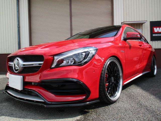 ＣＬＡ４５　４マチック　シューティングブレーク　後期　アドバンスパッケージ　サンルーフ　ＷＯＲＫ２０インチ　ダウンサス(34枚目)