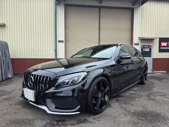 Ｃクラスステーションワゴン Ｃ２００　ステーションワゴン　スポーツ本革仕様　エクスクルーシブパッケージ　エアバランスパッケージ　リアエアサス新品　１９ＡＷ（3枚目）