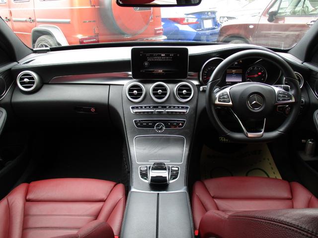 Ｃクラスステーションワゴン Ｃ２００　ステーションワゴン　スポーツ本革仕様　エクスクルーシブパッケージ　エアバランスパッケージ　リアエアサス新品　１９ＡＷ（9枚目）