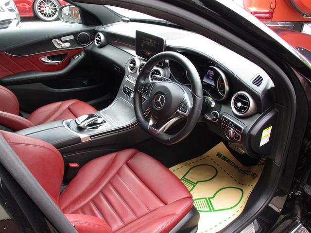 Ｃクラスステーションワゴン Ｃ２００　ステーションワゴン　スポーツ本革仕様　エクスクルーシブパッケージ　エアバランスパッケージ　リアエアサス新品　１９ＡＷ（10枚目）