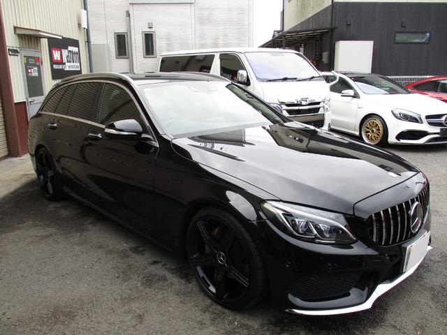 Ｃクラスステーションワゴン Ｃ２００　ステーションワゴン　スポーツ本革仕様　エクスクルーシブパッケージ　エアバランスパッケージ　リアエアサス新品　１９ＡＷ（42枚目）