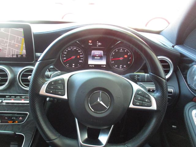 Ｃクラス Ｃ２５０スポーツ　サンルーフ　エクスクルーシブパッケージ　赤革　ブルメスタ　エアバランスパッケージ（14枚目）