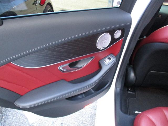 Ｃクラス Ｃ２５０スポーツ　サンルーフ　エクスクルーシブパッケージ　赤革　ブルメスタ　エアバランスパッケージ（36枚目）