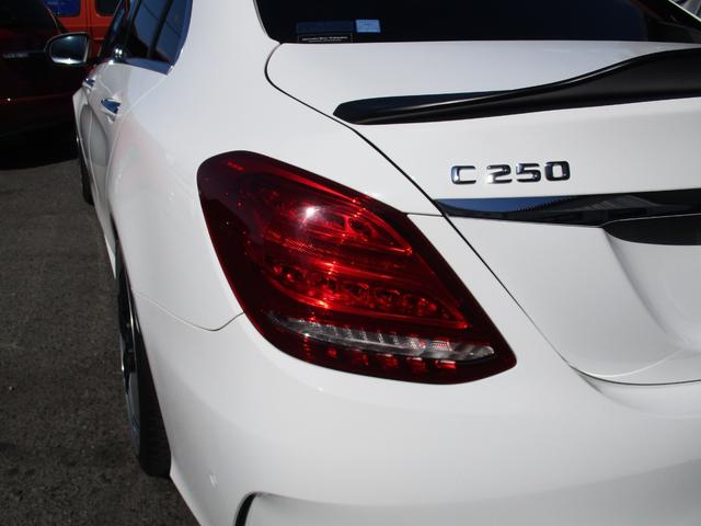 Ｃクラス Ｃ２５０スポーツ　サンルーフ　エクスクルーシブパッケージ　赤革　ブルメスタ　エアバランスパッケージ（53枚目）
