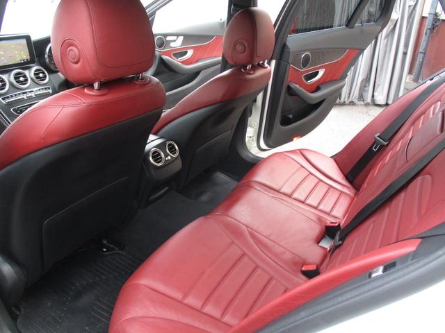 Ｃクラスステーションワゴン Ｃ２００　ステーションワゴン　スポーツ本革仕様　赤革　社外２０ＡＷ　エアバランスパッケージ（33枚目）